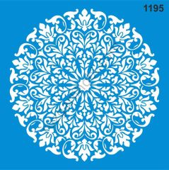 Stencıl Mandala Desen - KM1195