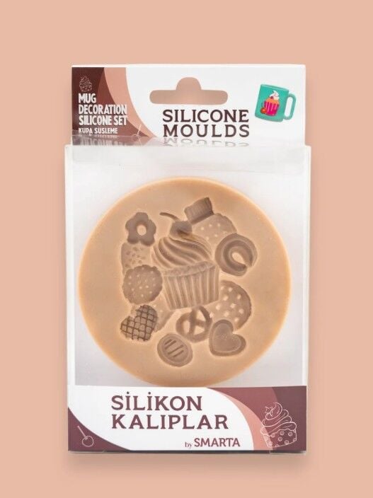 SİLİKON KALIP KUPA SÜSLEME - MUG DECORATİON SK1013101