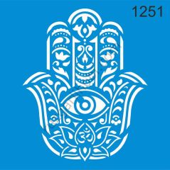 Stencıl Fatmanın Eli - 1251
