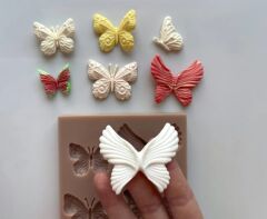 SİLİKON KALIP ZARİF KELEBEKLER -  ELEGANT BUTTERFLİES SK1013100