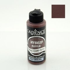 H-017 Çikolata Hybrid Akrilik Multisurfaces 120 ml