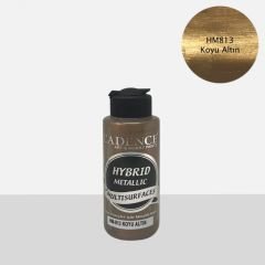 HM-813 Koyu Altın Hybrid Metalik Multisurfaces 120 ml