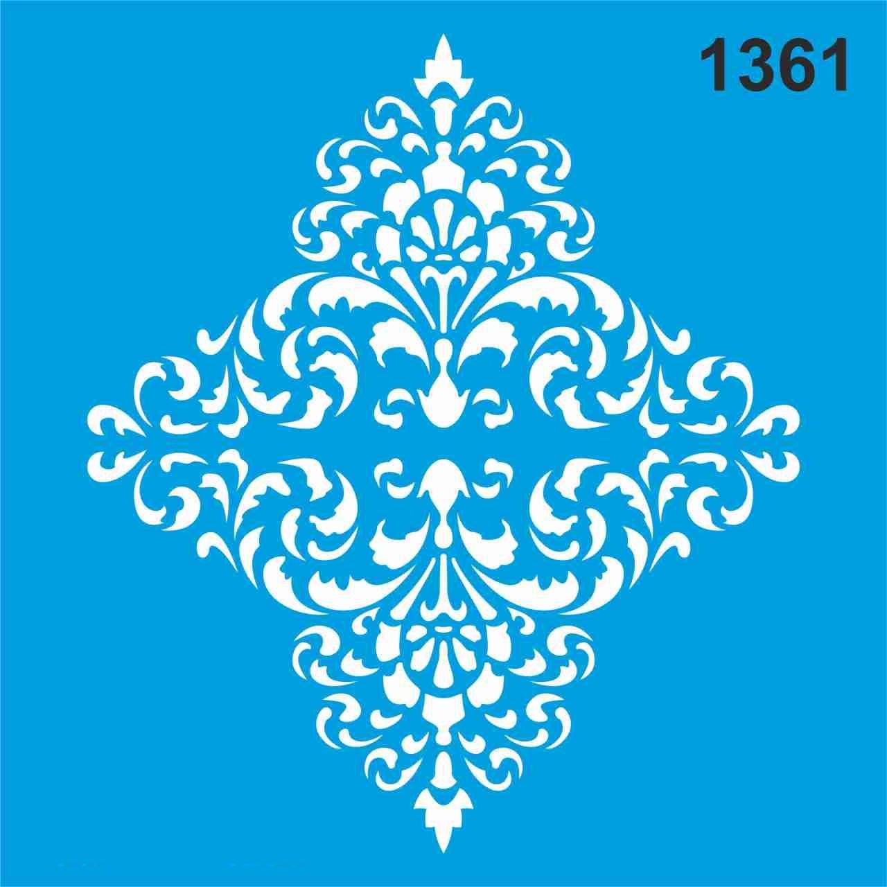 Stencıl Fayans Desen - 1361