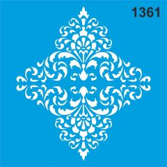 Stencıl Fayans Desen - 1361