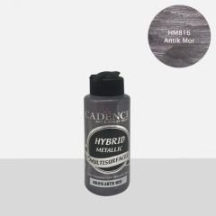 HM-816 Antik Mor Hybrid Metalik Multisurfaces 120 ml