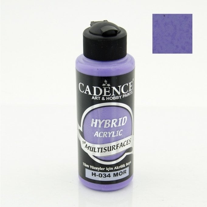 H-034 Mor Hybrid Akrilik Multisurfaces 120 ml