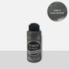 HM-819 Antik Antrasit Hybrid Metalik Multisurfaces 120 ml
