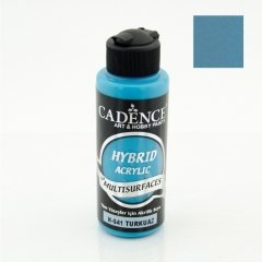 H-041 Turkuaz Hybrid Akrilik Multisurfaces 120 ml
