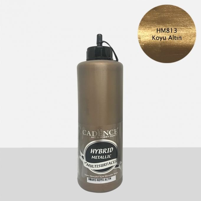 HM-813 Koyu Altın Hybrid Metalik Multisurfaces 500 ml