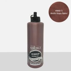 HM-815 Antik Koyu Bakır Hybrid Metalik Multisurfaces 500 ml