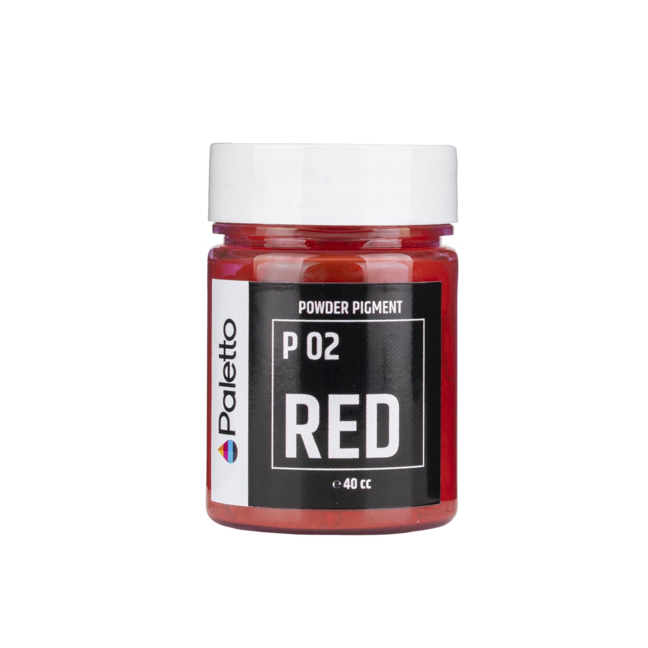 P02 Kırmızı Toz Pigment 40cc
