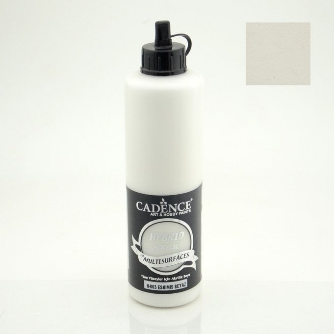 H-003 Eskimiş Beyaz Hybrid Akrilik Multisurfaces 500 ml