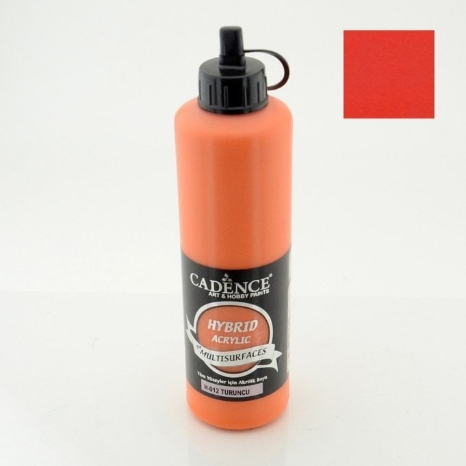 H-012 Turuncu Hybrid Akrilik Multisurfaces 500 ml