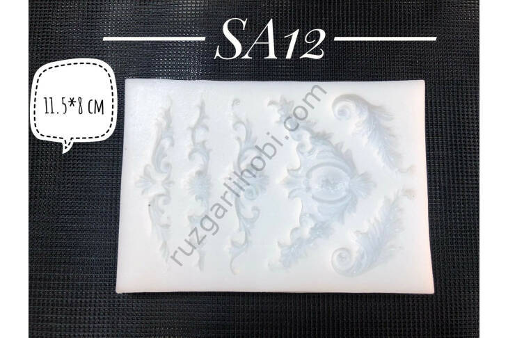 Model SA12 Aplik Silikon Kalıbı