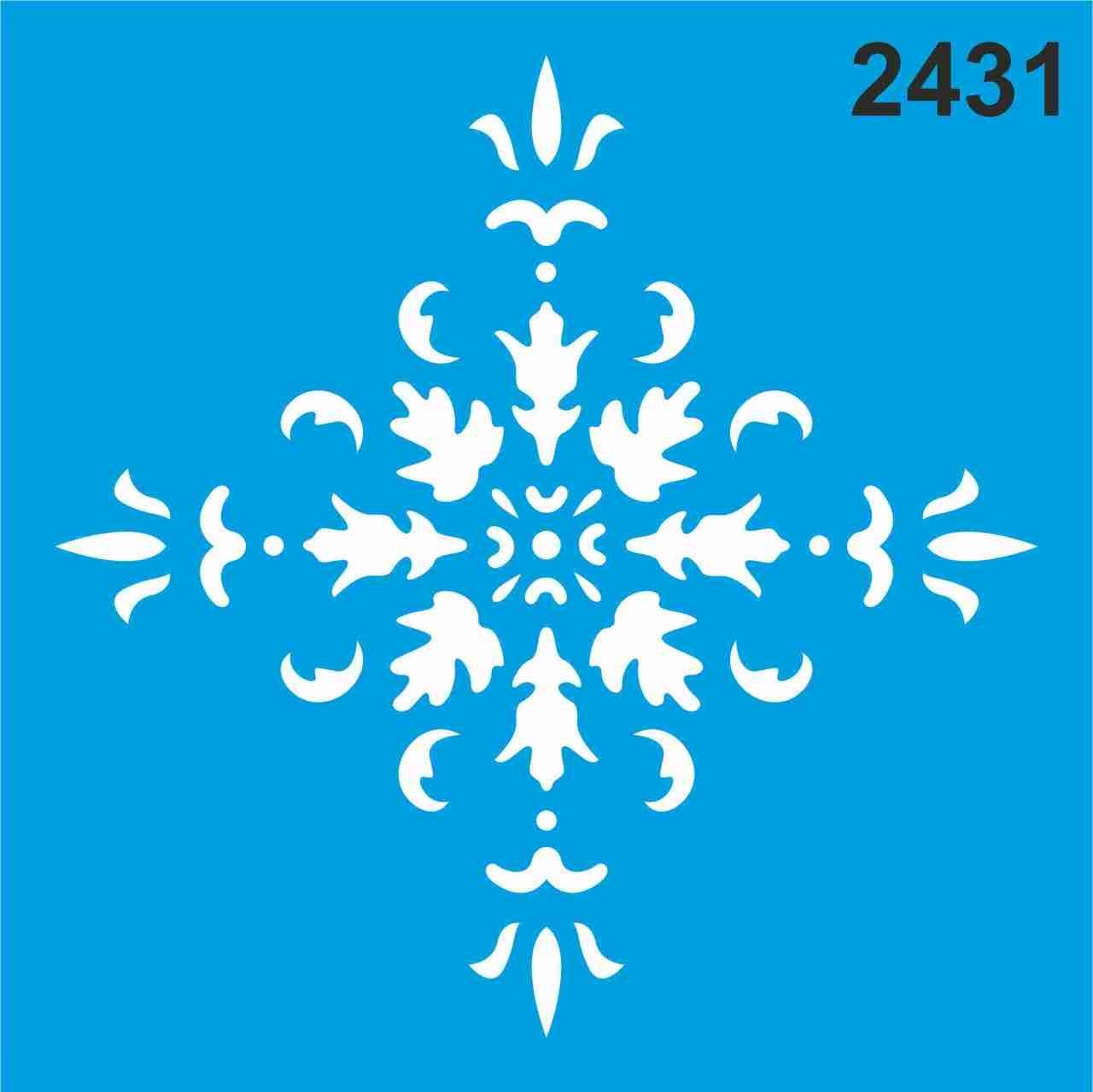 Stencıl Fayans Desen - 2431