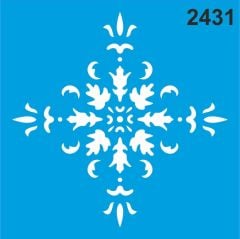 Stencıl Fayans Desen - 2431