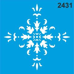 Stencıl Fayans Desen - 2431