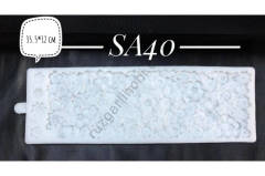 Model SA40 Çiçek Silikon Kalıbı