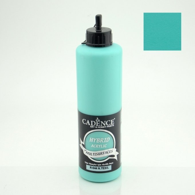 H-044 N. Yeşil Hybrid Akrilik Multisurfaces 500 ml