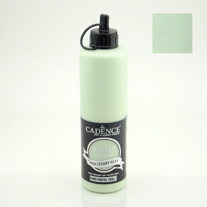 H-045 Pastel Yeşil Hybrid Akrilik Multisurfaces 500 ml