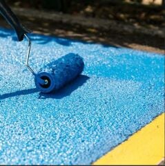 KAYMAZ KUMLU BOYA ( ENDÜSTRİYEL ) GRİ RENK TRANSPARAN