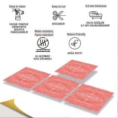 FAYANS ÜSTÜ PVC KAPLAMA 30 X 30  MERMER 009 DESENLİ - 835