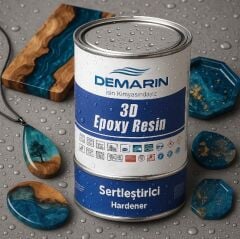 3D ŞEFFAF EPOKSİ REÇİNE