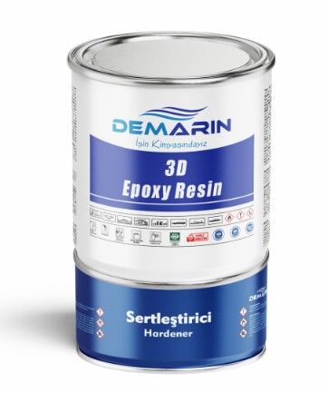 3D ŞEFFAF EPOKSİ REÇİNE
