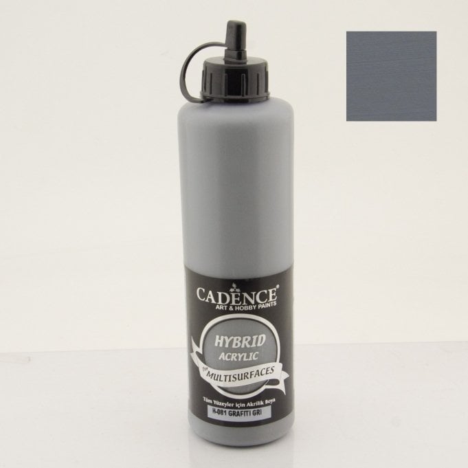 H-081 Grafiti Gri Hybrid Akrilik Multisurfaces 500 ml