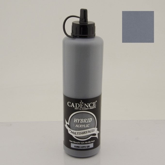 H-090 Koyu Gri Hybrid Akrilik Multisurfaces 500 ml