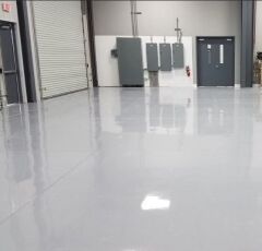 EPOKSİ ZEMİN KAPLAMA VE BOYASI MAVİ RENK