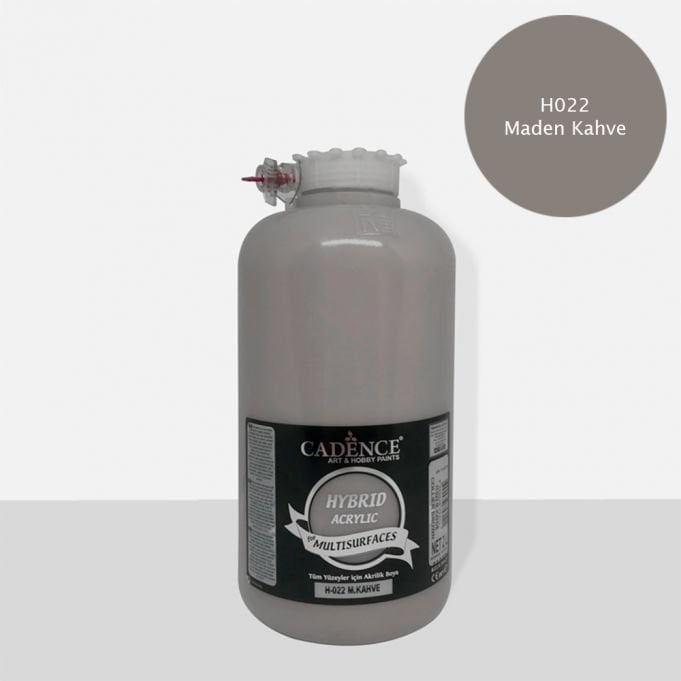 H-022 M. Kahve Hybrid Akrilik Multisurfaces 2000 ml