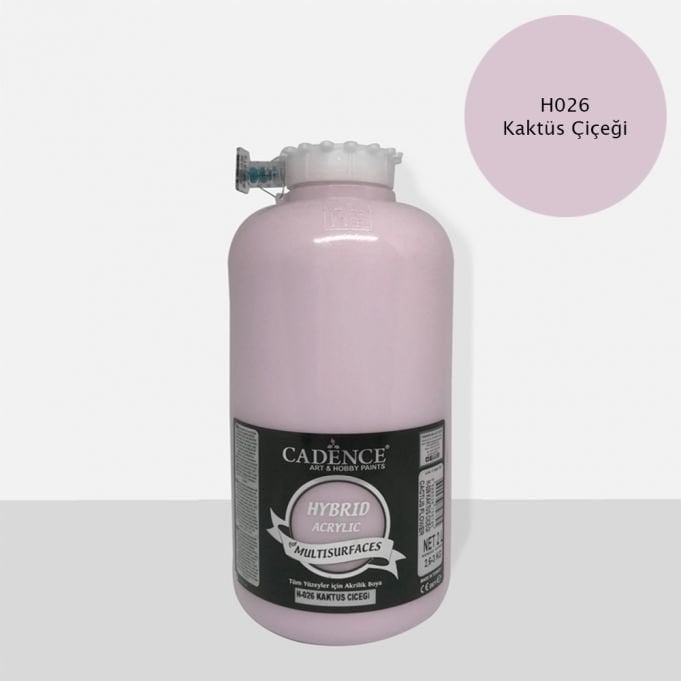 H-026 Kaktus Çiçeği Hybrid Akrilik Multisurfaces 2000 ml