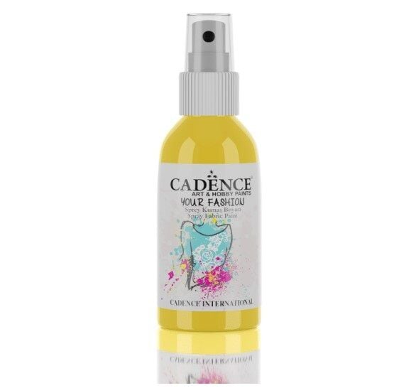 FS 1101 LİMON SARI YOUR OPAK FASHİONS SPREY KUMAŞ BOYASI  100 ML