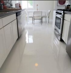 EPOKSİ ZEMİN KAPLAMA VE BOYASI TURUNCU RENK