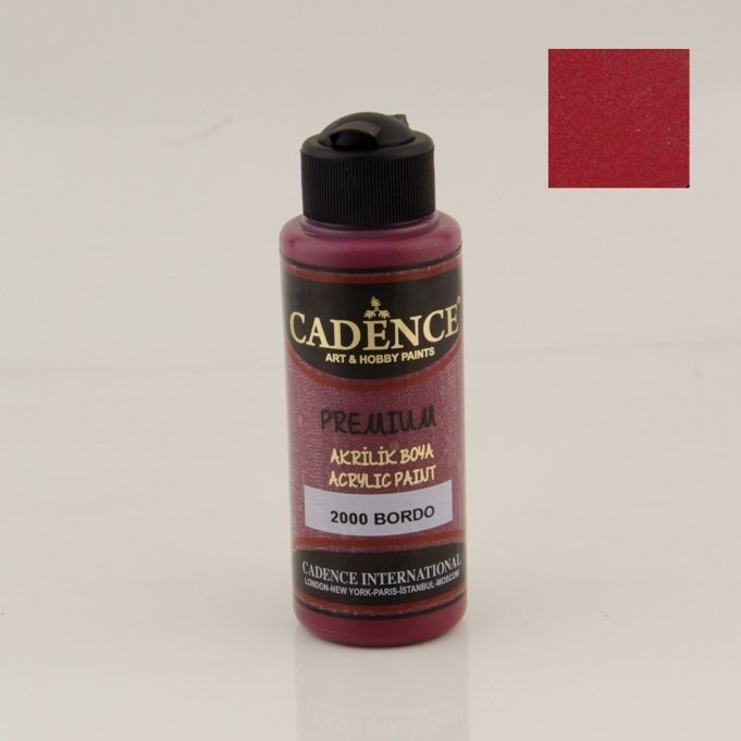 2000 Bordo Premium Akrilik Boya