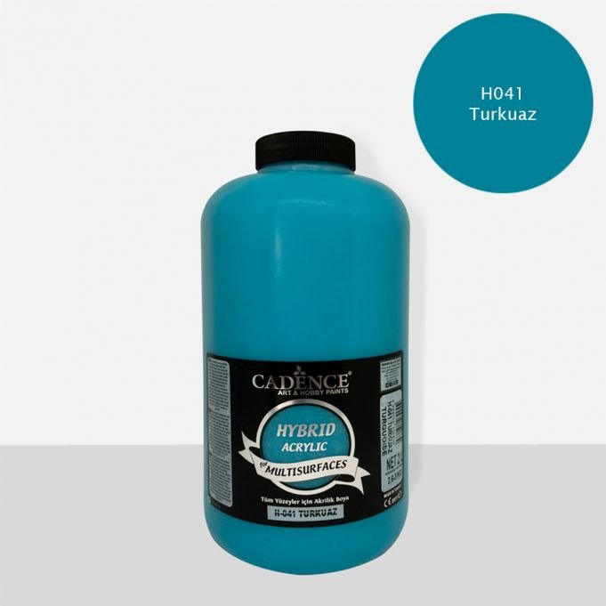 H-041 Turkuaz Hybrid Akrilik Multisurfaces 2000 ml