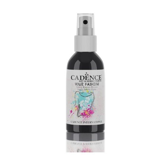 FS 1119 SİYAH YOUR OPAK FASHİON SPREY KUMAŞ BOYASI  100 ML