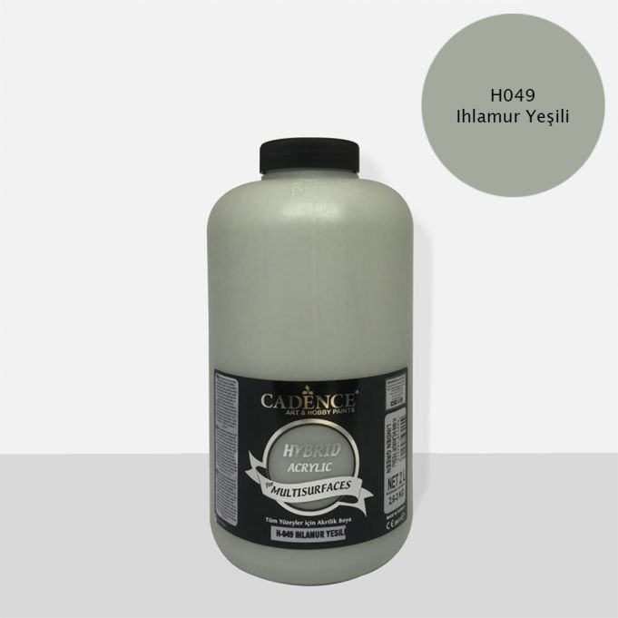 H-049 Ihlamur Yeşil Hybrid Akrilik Multisurfaces 2000 ml