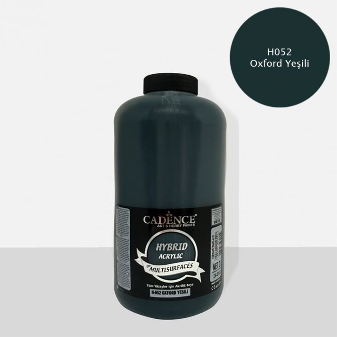 H-052 Oxford Yeşili Hybrid Akrilik Multisurfaces 2000 ml