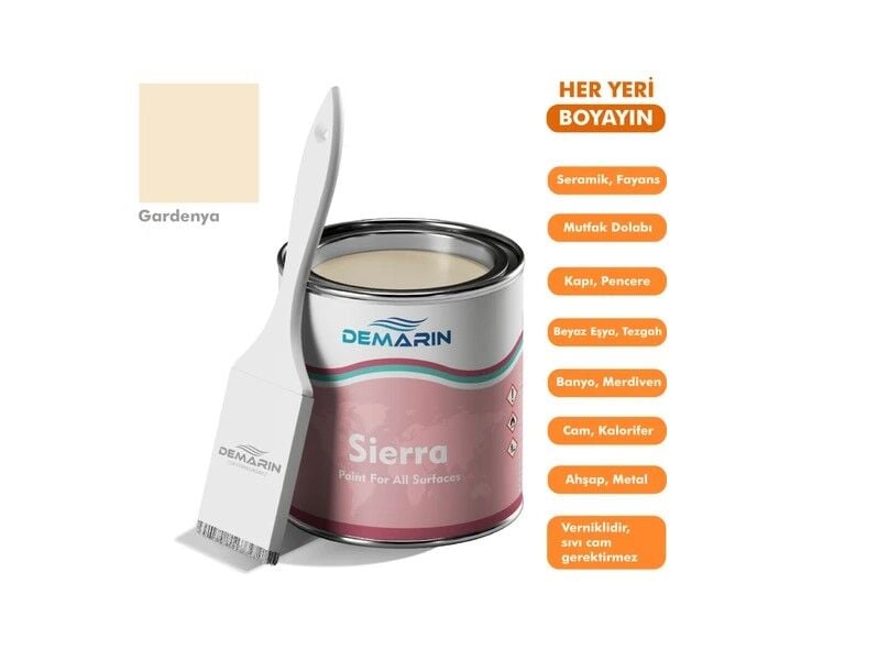 SERAMİK MUTFAK BOYASI SIERRA TEK KOM. GARDENYA