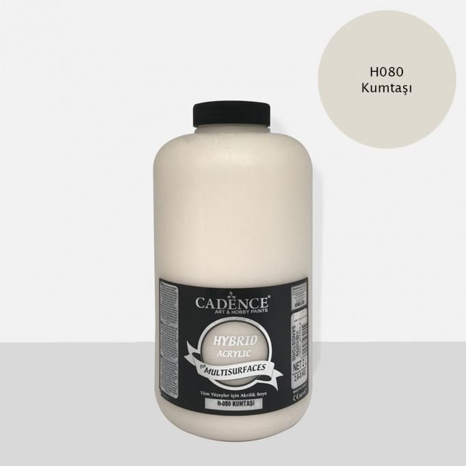 H-080 Kumtaşı Hybrid Akrilik Multisurfaces 2000 ml