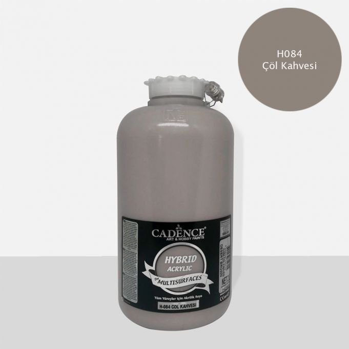 H-084 Çöl Kahvesi Hybrid Akrilik Multisurfaces 2000 ml