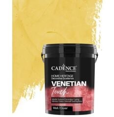VT04 AÇIK SARI Venetian Touch Mermer Dokulu Dekoratif Sıva Kaplama