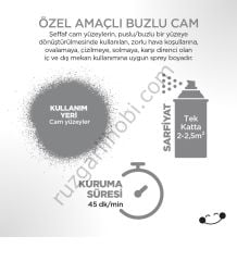 BUZLU CAM EFEKTİ BOYASI POLISAN