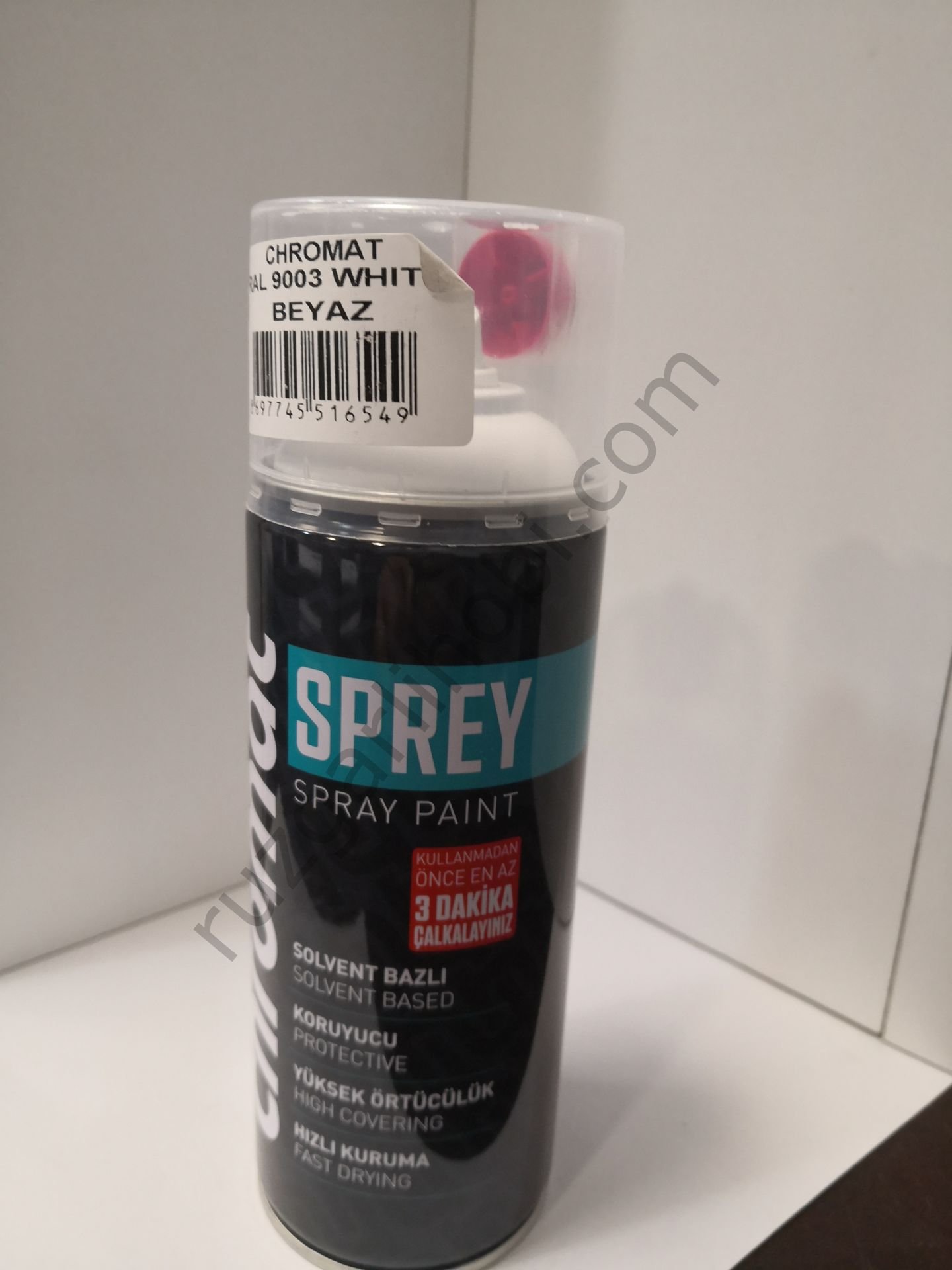 SPREY BOYA CHROMAT AKRİLİK 400 ML - BEYAZ 9003