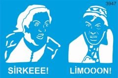 Stencıl Adile Naşit Münir Özkul - 3947