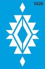 Stencıl Kilim Desen - 5026