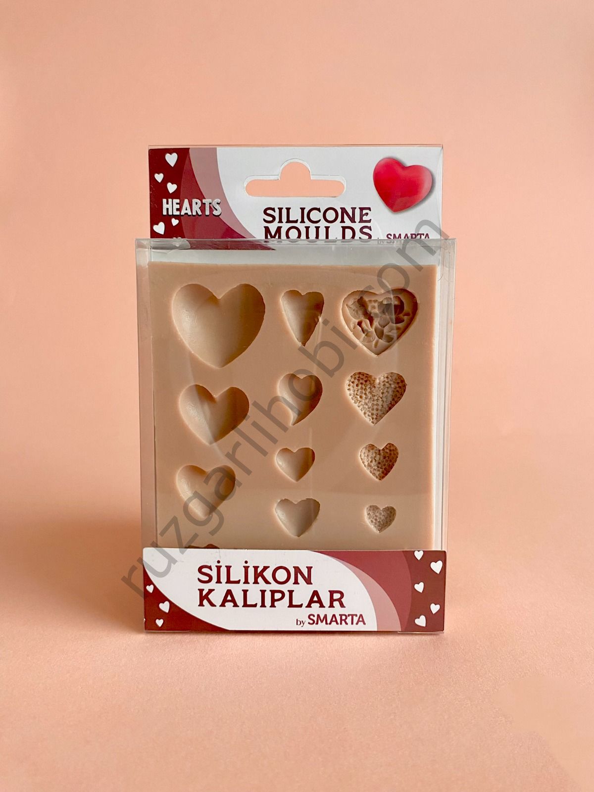 SİLİKON KALIP SMARTA KALPLER - HEARTS SK1013003