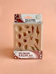 SİLİKON KALIP DENİZ KABUKLARI - SEASHELLS SK1013004